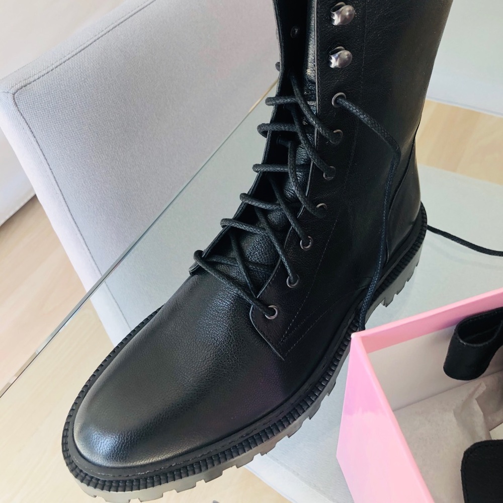 Inch2 combat boots (handcrafted)
